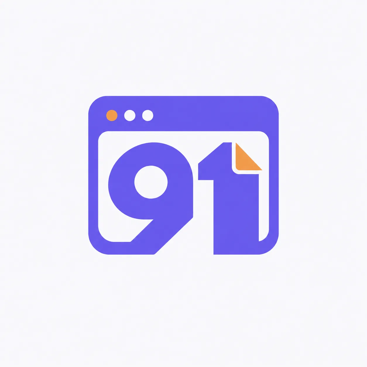 91 品牌标识
